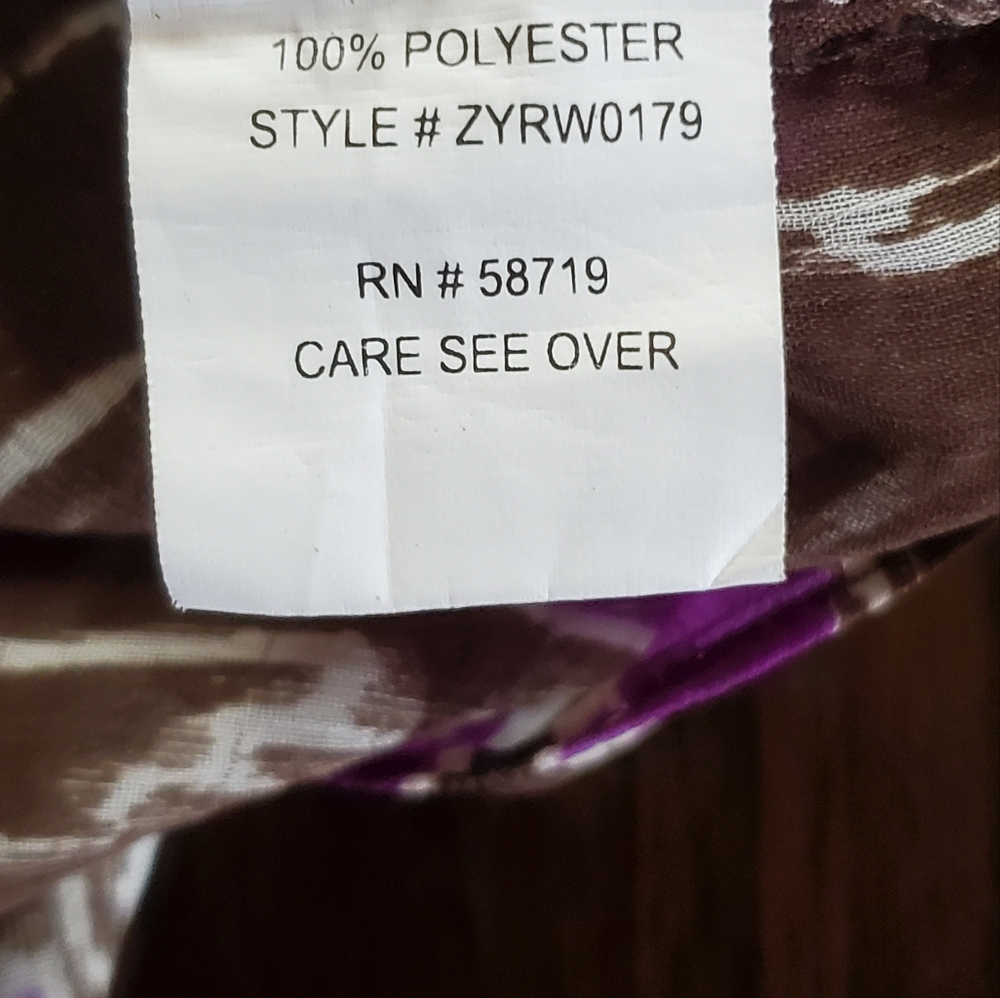 Adorable NY Collection Blouse Like New 1X - Picture 6 of 8